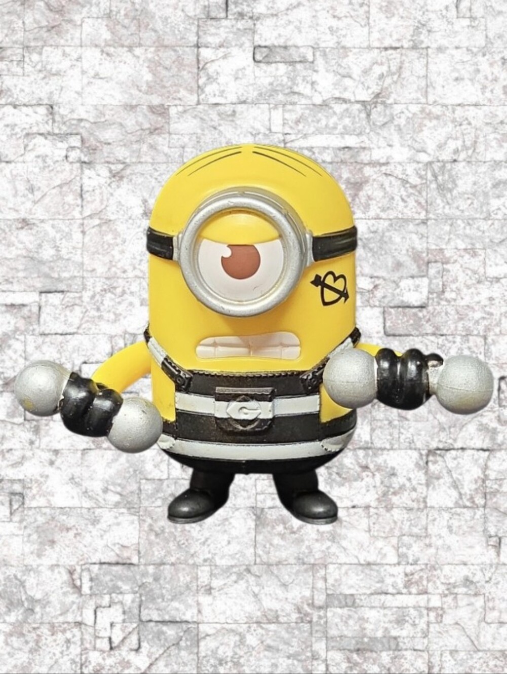 2017 McDonalds Toy Universal Despicable Me 3 "Jail Time Tom" Action Figure